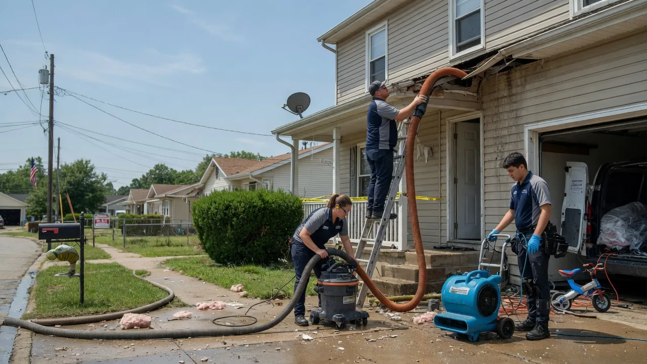 Water Damage Restoration in West Des Moines, IA near me